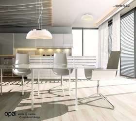 Opal Ceiling Lights Mantra Single Pendant Opal Ceiling Lights Mantra Single Pendant